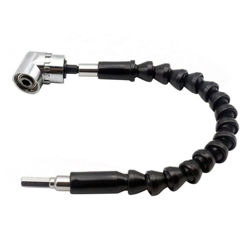 Set 2 piezas destornillador hexagonal 1/4" de 105 ° + adaptador flexible. - Imagen 6