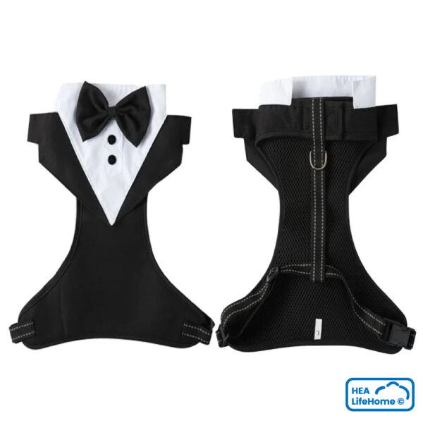 ARNÉS SMOKING PARA PERROS PARA BODAS Y EVENTOS - Imagen 6