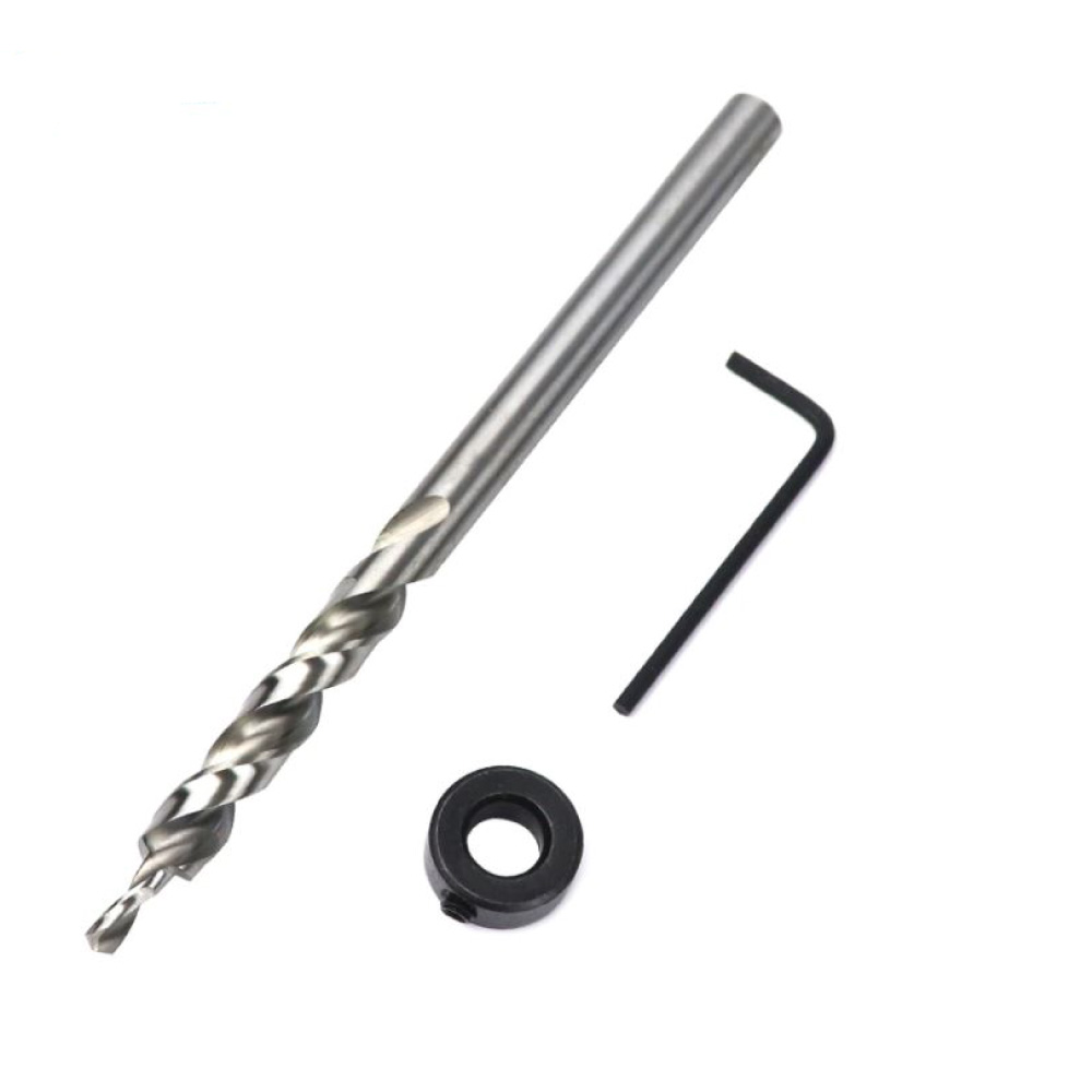 Set de Broca Escalonada 9x4.2x176mm + Tope