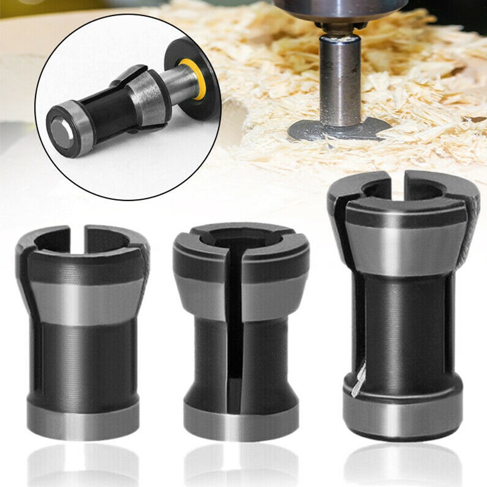 Set de Collet para Ruteadora (6mm, 6.35mm, 8mm) - Imagen 4