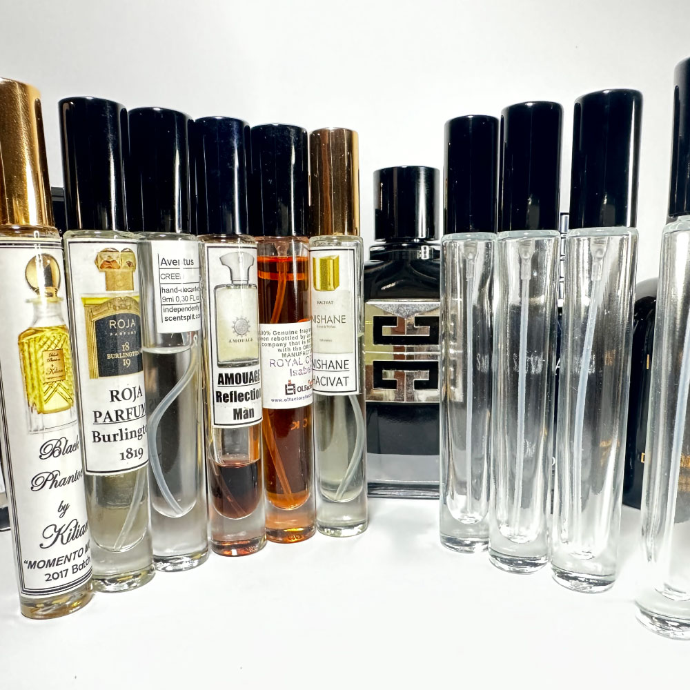 Atomizador de Vidrio Negro Stile 10 ml - Imagen 3