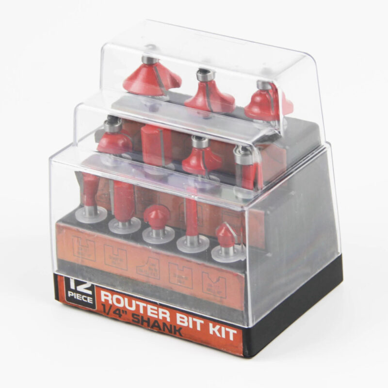 Set de 12 Fresas para Ruteadora 1/4" - Imagen 10