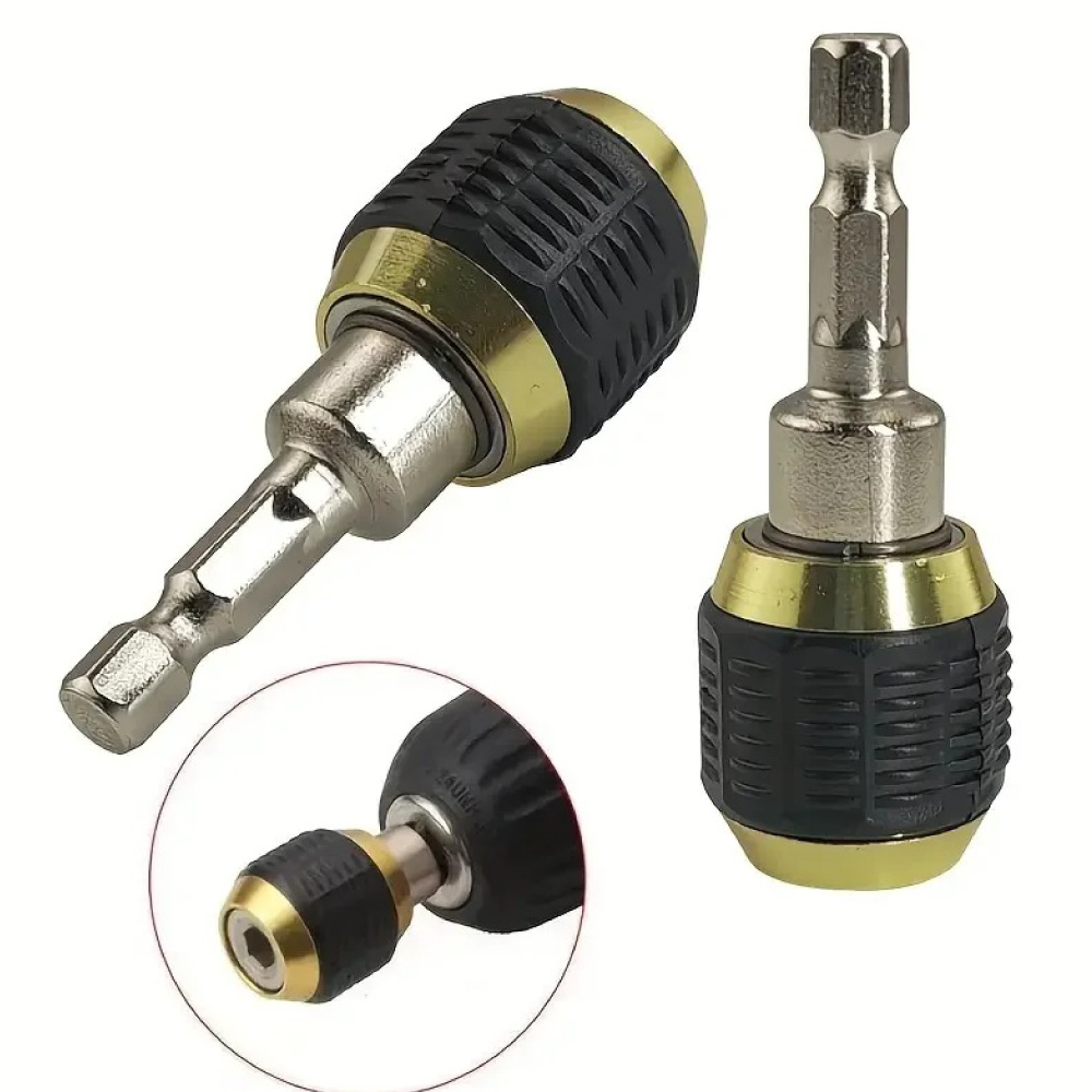 Adaptador Hexagonal 1/4" de Intercambio Rápido 60mm - Imagen 4