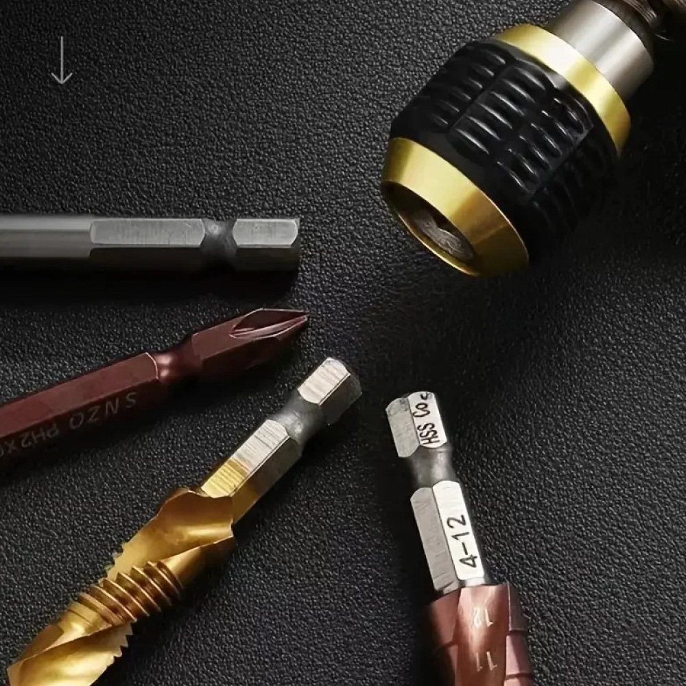 Adaptador Hexagonal 1/4" de Intercambio Rápido 60mm - Imagen 3