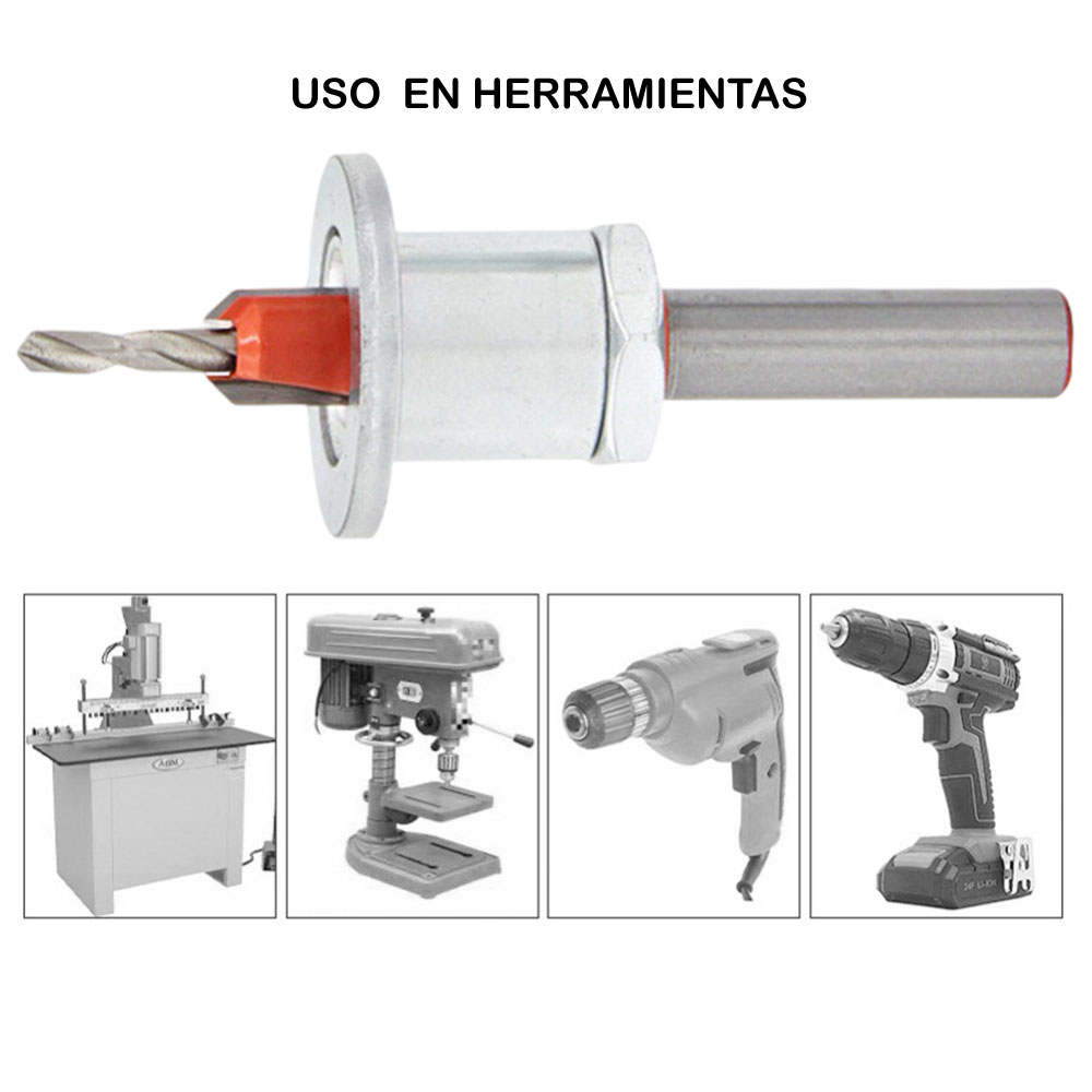 Avellanador 8mm con Tope - Imagen 5