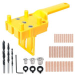 Set de 44 Piezas Plantilla Unión Espiga Tarugos