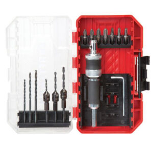 Set de 15 Piezas Avellanador y Destornillador Craftzman