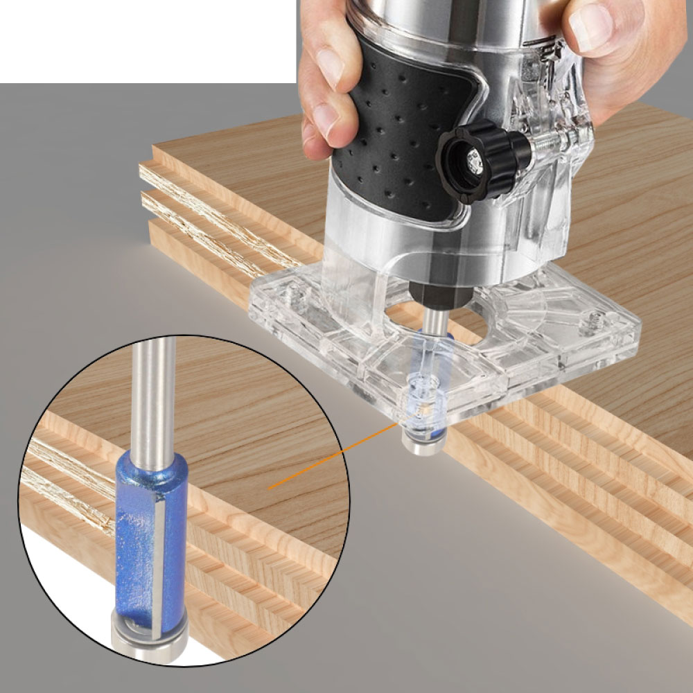 Fresa 2 aspas rodaje superior 1/4 X 1/2 X (30MM-73.2MM) - Imagen 4