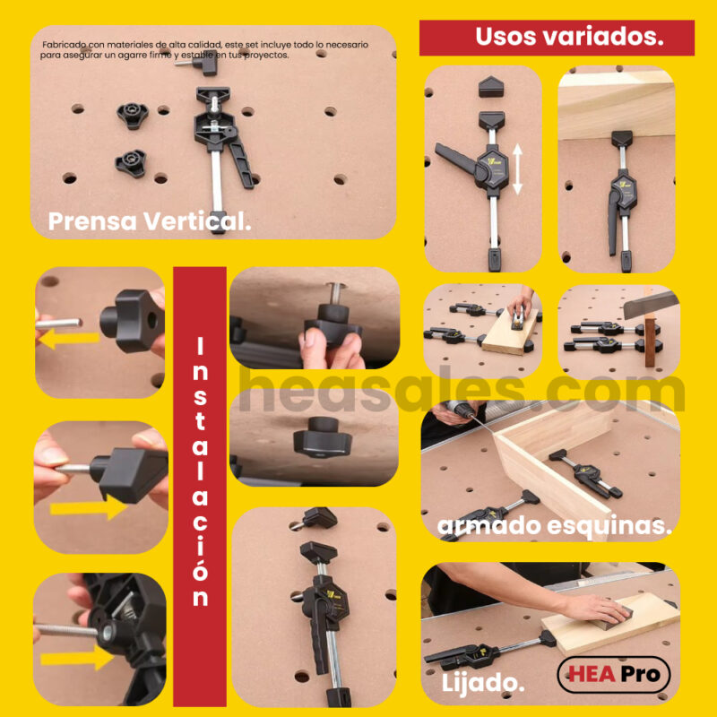 Par Prensa Automático Horizontal 3/4" - Imagen 4