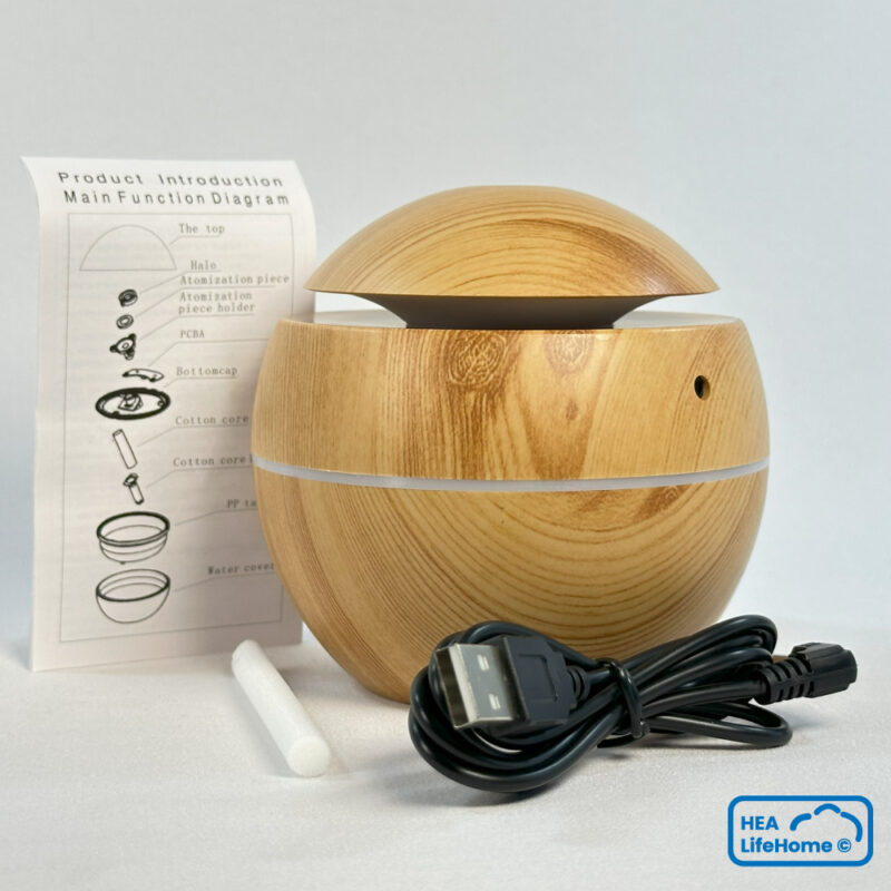 Humidificador 130 ml Ultrasonic Mini Filtro - Imagen 12