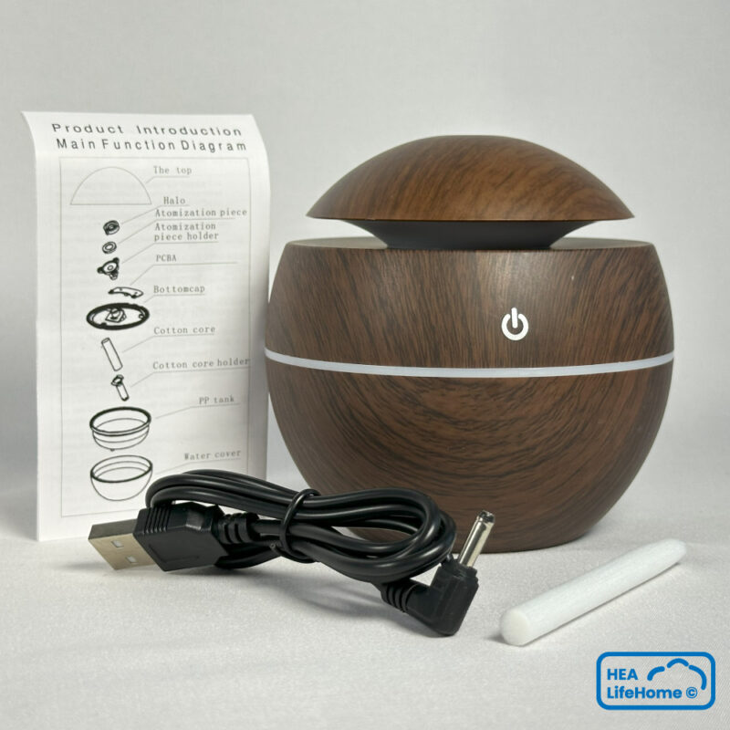 Humidificador 130 ml Ultrasonic Mini Filtro - Imagen 8