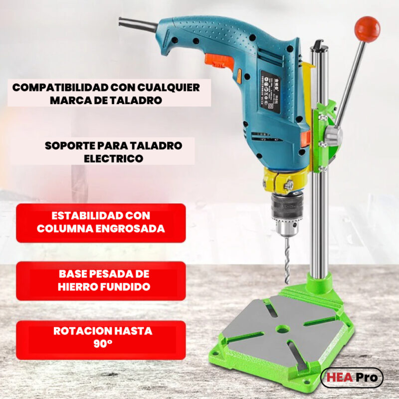 Set de 2 Piezas Soporte Vertical Taladro + Prensa - Imagen 8