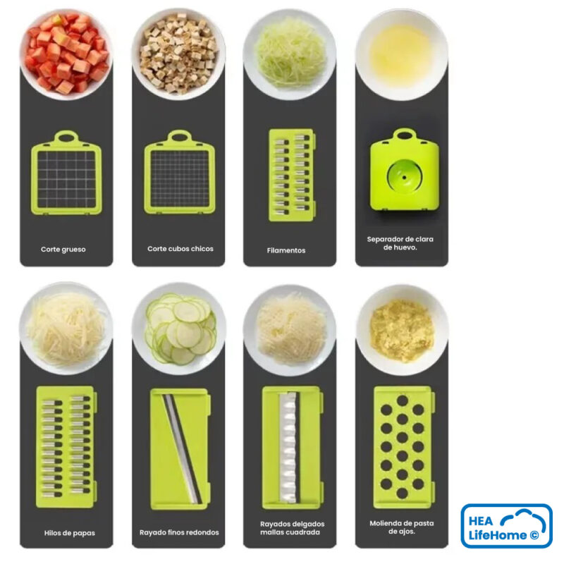 Rayador Multifuncional de Verduras - Imagen 5