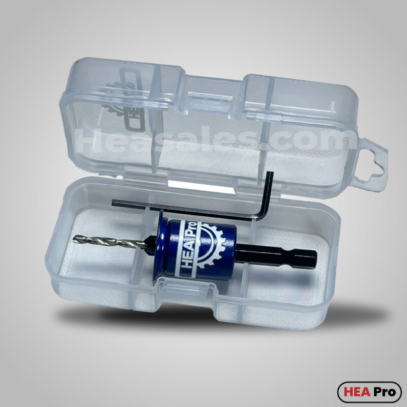 Set de Avellanadora 8mm con Tope y Vástago Hexagonal 1/4 + Broca 3mm - Imagen 4