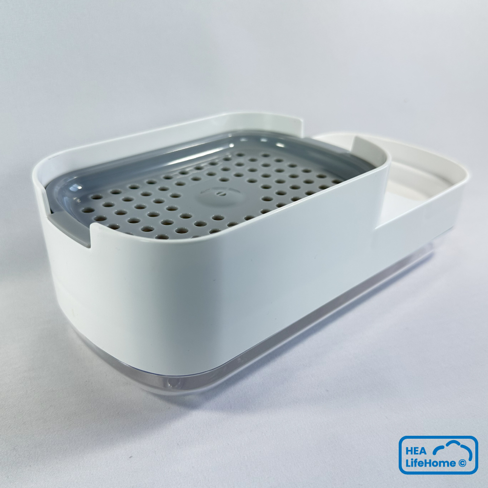 Dispensador de Jabón Líquido y Soporte de Esponja - Imagen 10