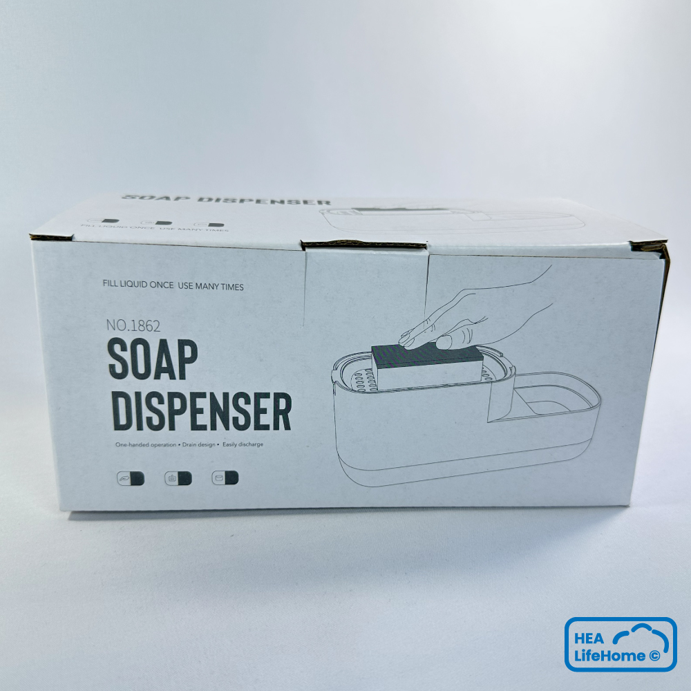 Dispensador de Jabón Líquido y Soporte de Esponja - Imagen 8