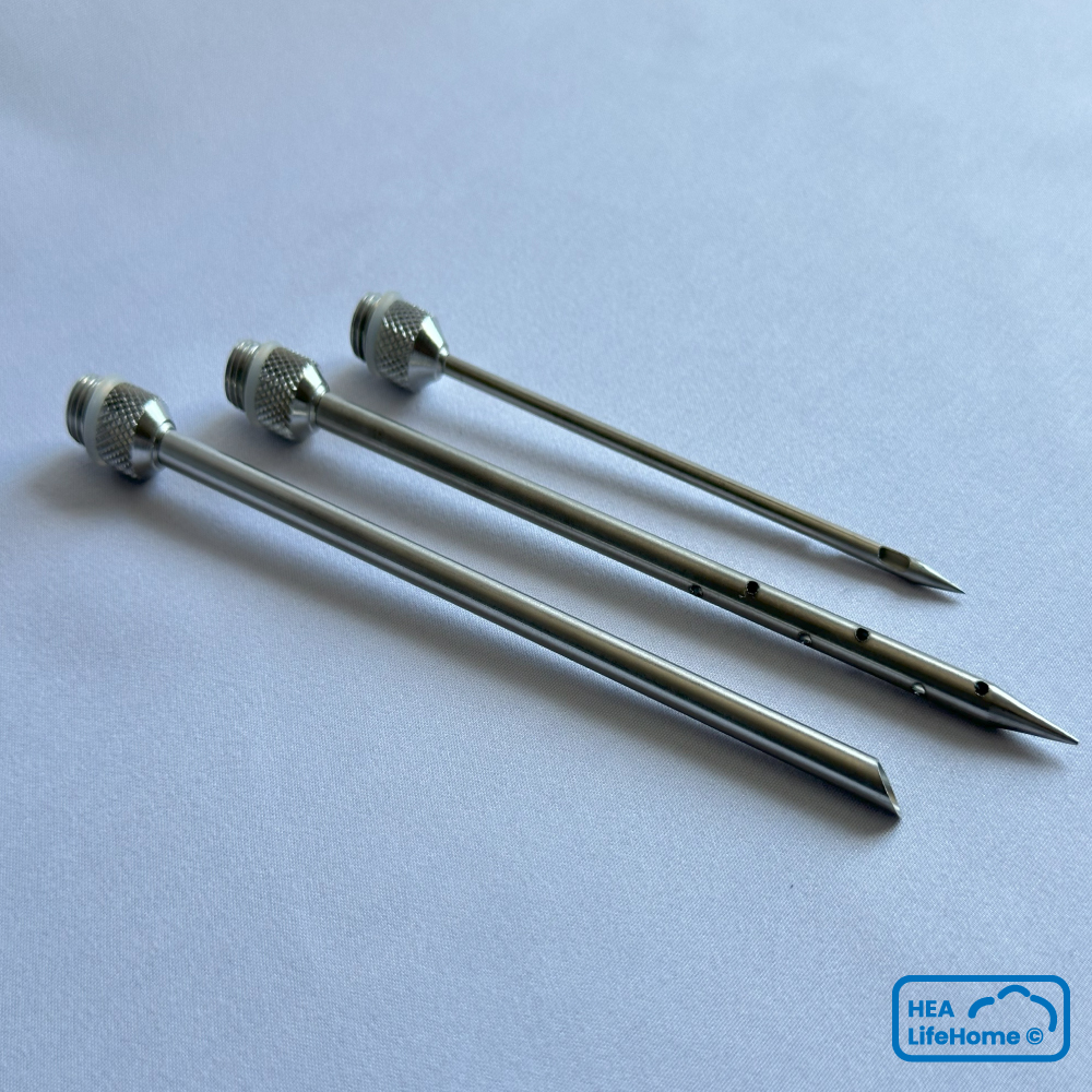 Jeringa marinadora profesional 2oz de acero inoxidable con estuche - Imagen 10