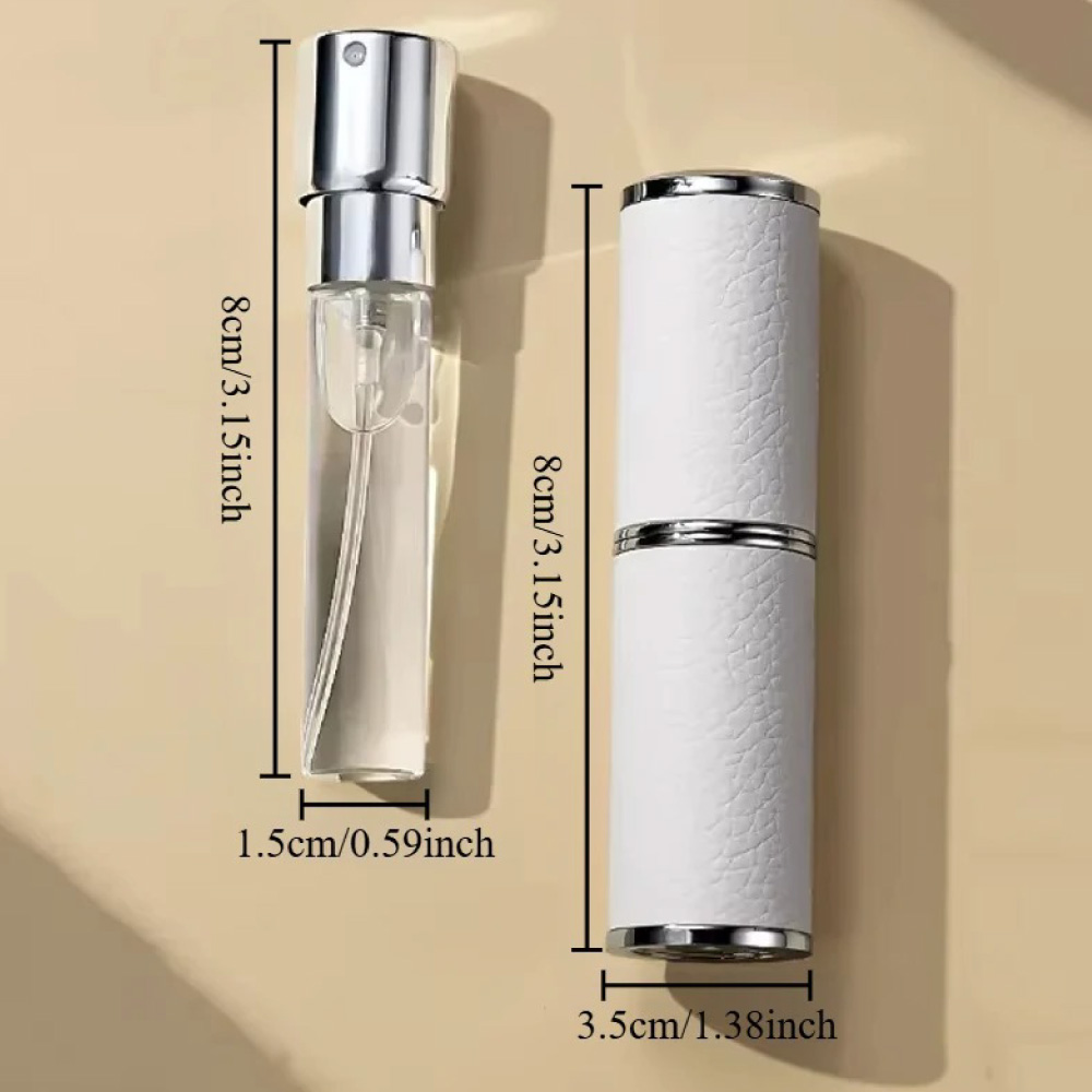 Atomizador de Perfume 8ml con Envase de Cuero. - Imagen 2