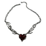 Collar Garra de Calavera Gótica