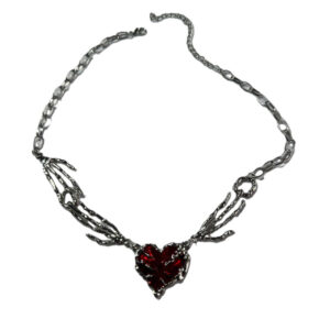 Collar Garra de Calavera Gótica