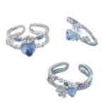 Juego de 3 Anillos Vintage