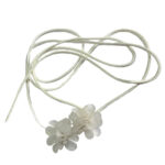 Collar Ajustable Rosa Blanco