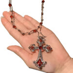 Doble Collar de Cruz Gótico