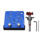 Set 4 piezas de perforacion forsnter 35mm azul - pro