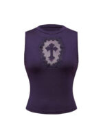 Top Gótica Morado - M