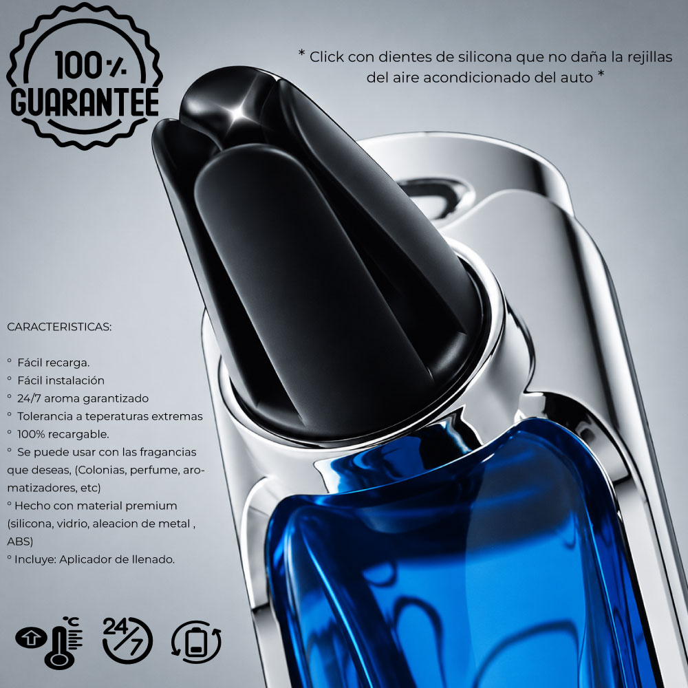 Ambientador recargable Premium para auto 6ml - Imagen 3