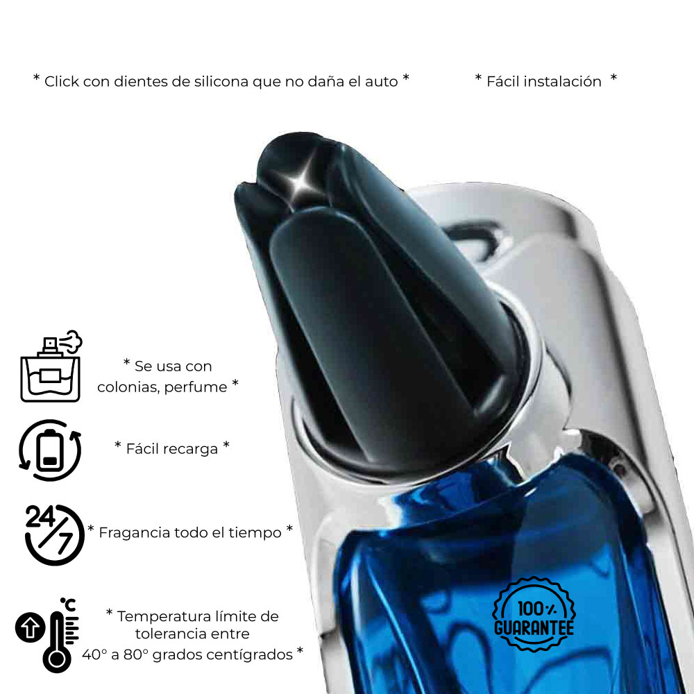 Ambientador recargable Premium para auto 6ml - Imagen 4